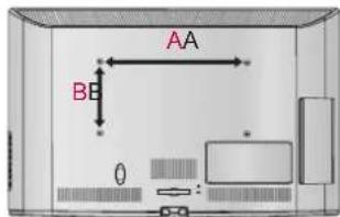 LG 42LD560 - WALL MOUNT: HORIZONTAL INSTALLATION - 1