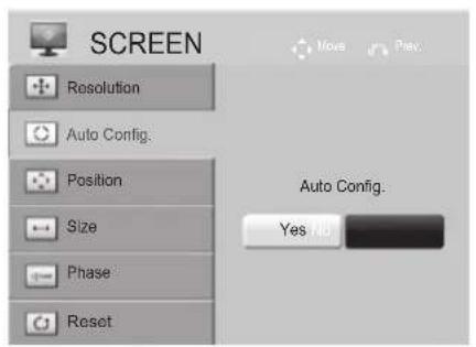 LG 42LD560 - Auto configure - 3
