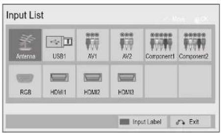 LG 42LD560 - INPUT LABEL - 1