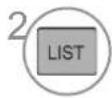 LG 42LD560 - ■ Paging through a programme list - 2
