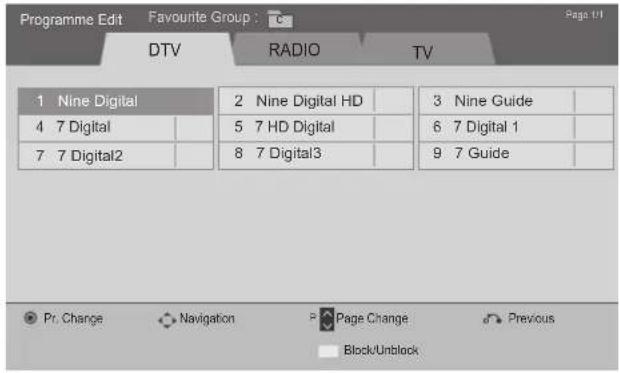 LG 42LD560 - BLOCK PROGRAMME - 2