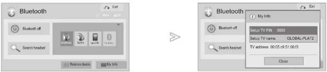 LG 42LD560 - MY BLUETOOTH INFORMATION - 1