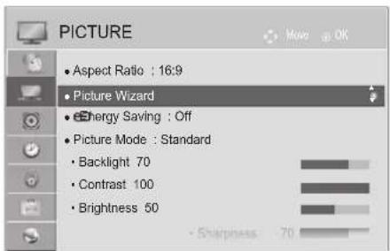 LG 42LD560 - PICTURE WIZARD - 1