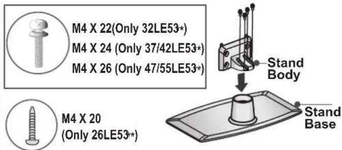 LG 42LD560 - STAND INSTALLATION - 12
