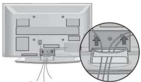 LG 3730RA - การตอดประกอบคลิปัจดเก็บสาย - 2