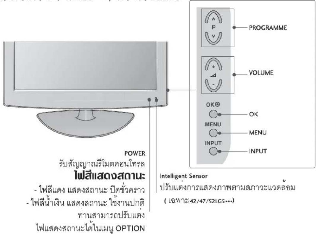 LG 3230RA - การควบคุมการทำงานของเครื่องรับโทรศัศน์ - 4