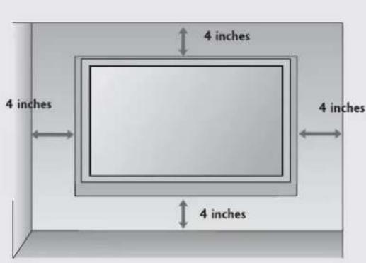 LG 3230RA - การติดตั้งกับผนัง - 2