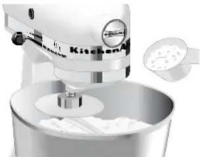 KITCHENAID KSM156 - Mixing and Kneading Yeast Dough - 2