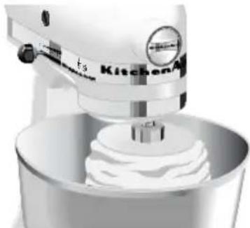 KITCHENAID KSM156 - Mixing and Kneading Yeast Dough - 3