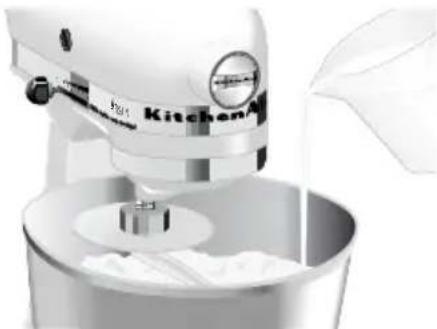 KITCHENAID KSM156 - Mixing and Kneading Yeast Dough - 1