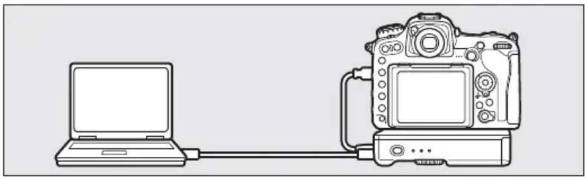 NIKON WT-7A - Connect an Ethernet cable. - 1