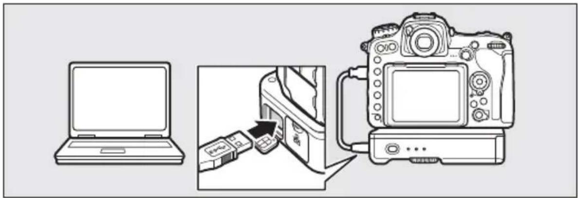 NIKON WT-7A - Disconnect the camera. - 2