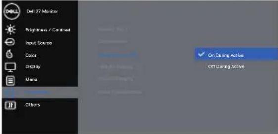 DELL P2720DC - Accessing the OSD menu - 19