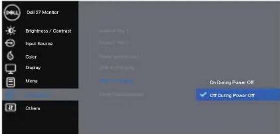 DELL P2720DC - Accessing the OSD menu - 21