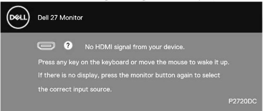 DELL P2720DC - OSD warning messages - 10