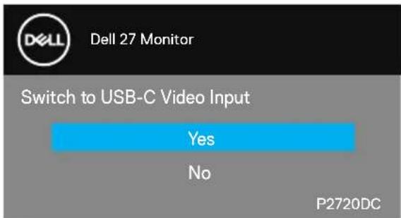 DELL P2720DC - OSD warning messages - 9