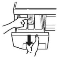LG WD-12170TD - ■ Dispenser drawer - 1
