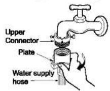 LG WD-10300TUP - ■ Normal Tap without thread & screw type inlet hose - 3