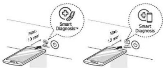 LG F4WV408S0 - Die Verwendung der akustischen Diagnose zum Diagnostizieren von Problemen - 1