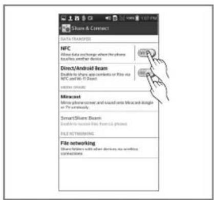 LG F14U2QDN0 - ■Aktivieren der NFC-Funktion auf dem Smartphone - 2