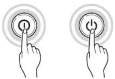 LG F2J7VY1W - Turn on the washing machine. - 1