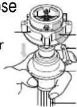 LG T1349TEFT1 - Separate Middle connector from Water Supply Hose - 1