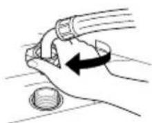 LG T1349TEFT1 - Connecting Water Supply Hose to the machine - 1