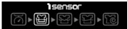 LG T1349TEFT1 - Press the WASH button, to select SOAK program. - 2