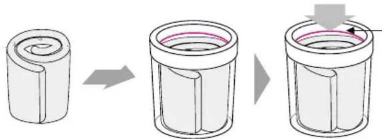 LG T1349TEFT1 - The blanket and Large size cloth washing method - 4