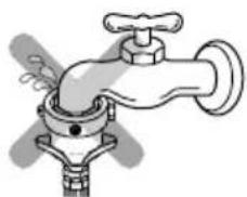 LG T1349TEFT1 - Check the connection of water supply hose and the connector - 1
