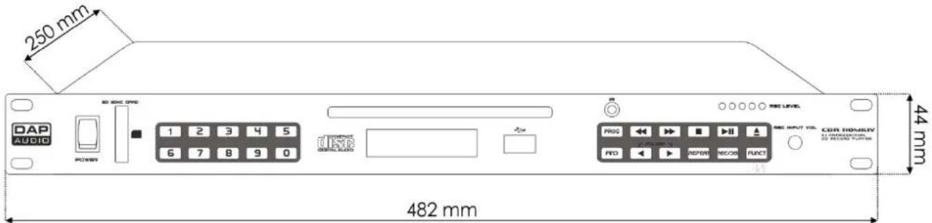 DAP-Audio CDR-110 MKIV - Fehlersuche - 1