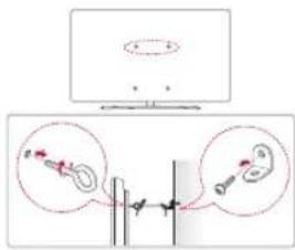LG 75UN8000PTB - Securing TV to the Wall - 1