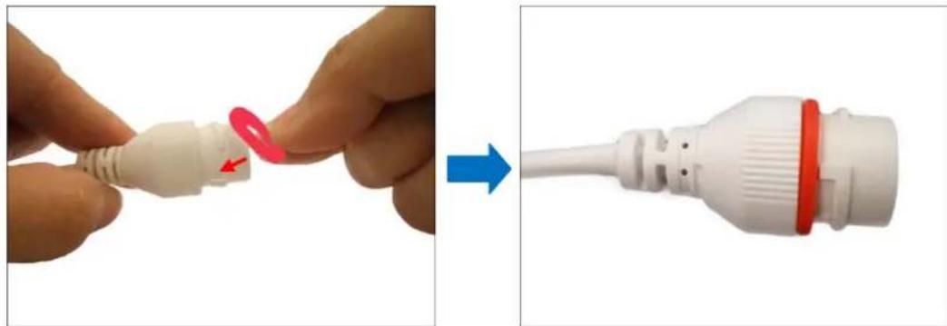 ACTi A74 - Using the Cable Gland - 1