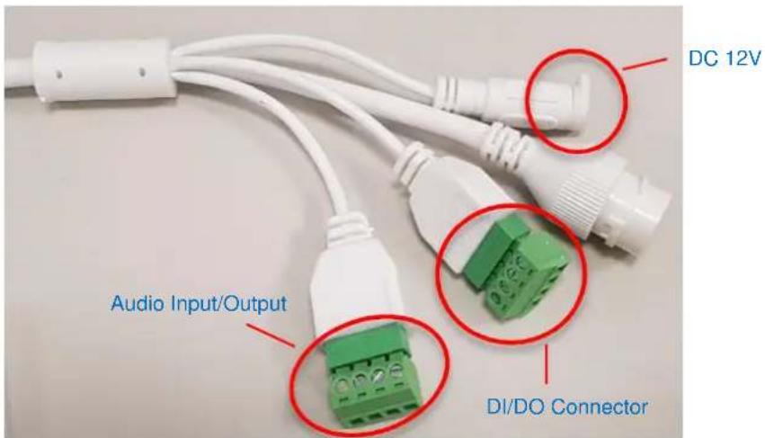 ACTi A74 - Other Cable Connections - 1