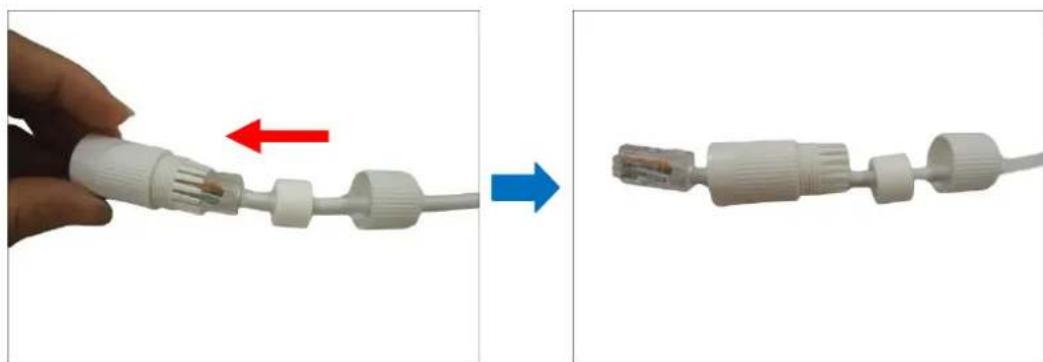 ACTi A74 - Using the Cable Gland - 5