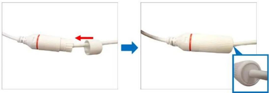 ACTi A74 - Using the Cable Gland - 9