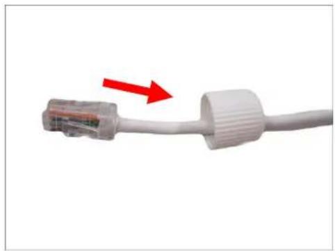 ACTi A74 - Using the Cable Gland - 3
