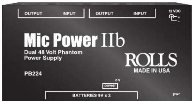 ROLLS Mic Power IIb PB224 - Power Supply - 1