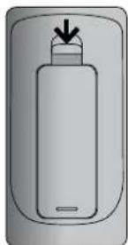 RCF MS 1033 - INSERIMENTO / RIMOZIONE / SOSTITUZIONE DELLE PILE DEL TELECOMANDO - 1