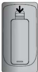 RCF MS 1033 - INSERT / REMOVE / CHANGE THE REMOTE CONTROL BATTERIES - 1