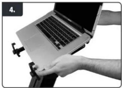 Ultimate HYM-100 QR - AX-48 Pro Laptop Mount Instruction (HyperStation QR & HyperMount QR) - 4