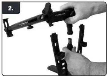Ultimate HYM-100 QR - T-Stand Adapter Instructions (HyperStation QR & HyperMount QR) - 2