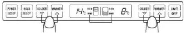 POWER HOLD COOLER MARKER H CO. DER WARNER LIMIT OUT