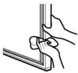 LG GC-W061BXH - Cleaning door seals - 1