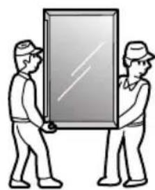 LG GC-W061BXH - Do not use excessive water when cleaning the inside or outside of the refrigerator. - 11