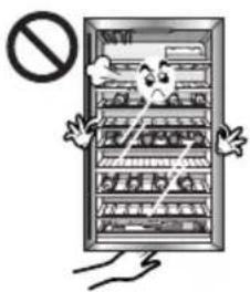 LG GC-W061BXH - Do not use excessive water when cleaning the inside or outside of the refrigerator. - 7