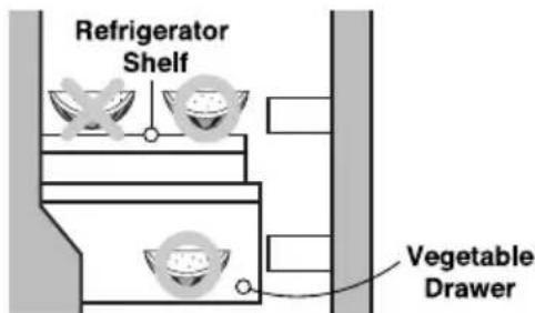 LG GN-M352CLC - REFRIGERATOR COMPARTMENT - 1