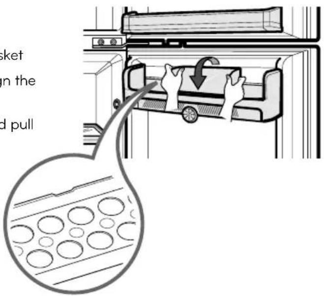 LG GN-M352CLC - How to remove the cover when you clean - 1