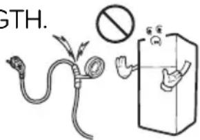 LG GN-M352CLC - DO NOT MODIFY OR EXTEND THE POWER CORD LENGTH. - 1