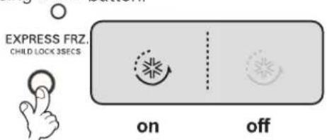LG GR-P207BLXV - Please select this function for prompt freezer. - 1